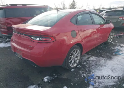 2013 Dodge Dart Sxt из США, поврежденный, VIN 1C3CDFBA8DD151875